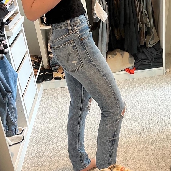 Brand NEW, never worn, Levi’s premium 501 skinny. - Picture 3 of 7